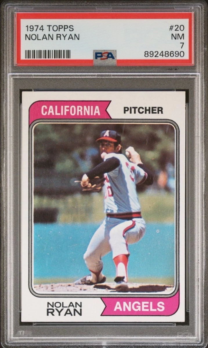 Nolan Ryan Baseball 1974 Season Sports Trading Cards & Accessories