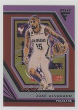 2022-23 Panini Flux Red Prizm Jose Alvarado #186 1e57