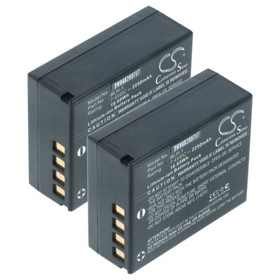 2x Akku für Olympus OM-D E-M1 Mark II E-M1 Mark III 2250mAh 7,4V
