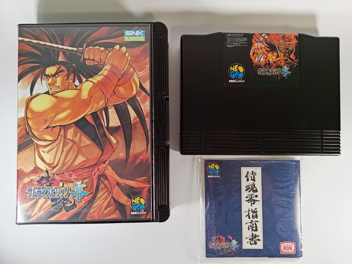 Samurai Spirits Zero Samurai Shodown V NEOGEO AES CIB Japan SNK