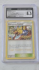 2017 Champions Festival Pokemon CGC 8.5 SM78 World Championships Top Thirty-Two on eBay