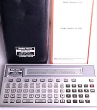 Radio Shack TRS-80 Pocket Computer PC-2 Japan Tested 26-3601 Vintage Manual Case