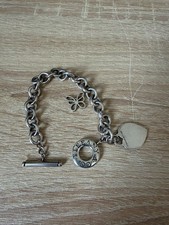 Tiffany & Co Return to Tiffany Heart Tag Toggle Bracelet Sterling Silver 925 