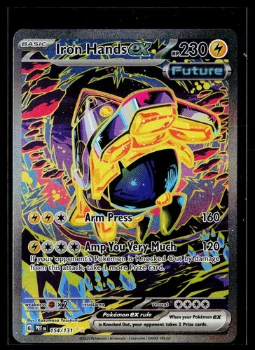 SV: Prismatic Evolutions #154/131 Iron Hands ex