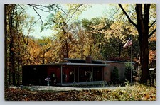 Bowman's Hill Wildflower Preserve PA Headquarters Building 1970 Postcard