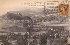 Murat Cantal Vue panoramique et Rocher de Bre...
