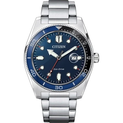 Citizen  Silber Herren Armbanduhr AW1761-89L - Bild 1 von 4