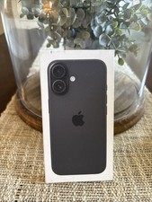 Original Empty Box Only for Apple iPhone 16. Black 256GB.