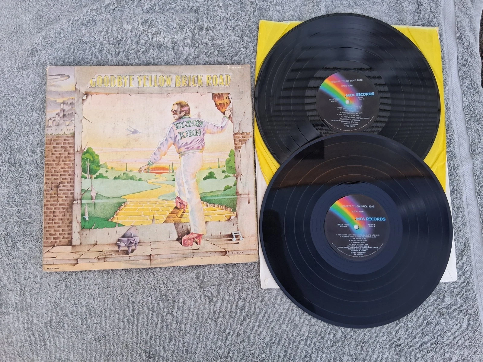 Elton John - Goodbye Yellow Brick Road - 1973 - MCA2-10003 VG+