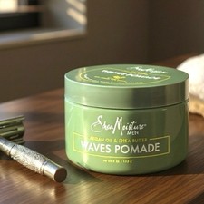 SheaMoisture Men Waves Pomade Argan Oil and Shea Butter Hair Care Styling