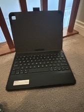 ZAGG Bluetooth Keyboard Folio Case for Apple iPad 9.7in Black Leather