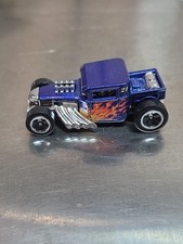 Hot Wheels Bone Shaker Blue w/ Flames