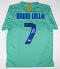 David Villa Signed F.C. Barcelona Nike Dri Fit Soccer Jersey
