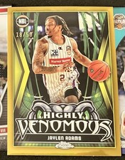 2023-24 Topps Chrome NBL Jaylen Adams Highly Venomous Gold/50 Sydney Kings