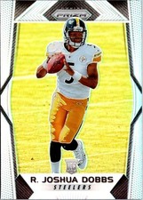 2017 Panini Prizm Silver Prizm R. Joshua Dobbs RC Rookie Steelers Vikings