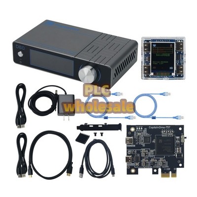 CapDMA D60 Video Overlay Box 4K Adaptive Fuser + Cap75T DMA Board + KMBox NET