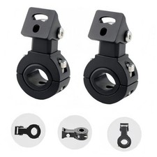 Motorcycle Spotlight Bracket, Light Bar Mounts for Driving Fog Lights, 360