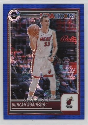 2023 Panini NBA Hoops Premium Stock Blue Pulsar Prizm 26/75 Duncan Robinson 1i9m