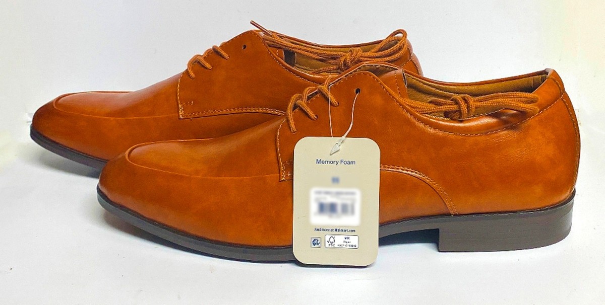 brown dress shoes blue pants The Elliots