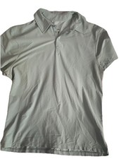 All In Motion Men  s Light Aqua Polo Shirt Size Large