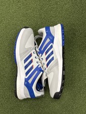 Adidas Men’s EQT SL Spikeless Wide Sole Golf Shoes White/Blue/Red UK 8.5 FW6306