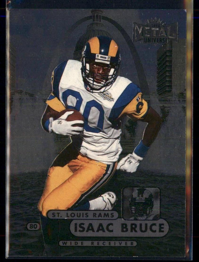 1998 Metal Universe #75 Isaac Bruce
