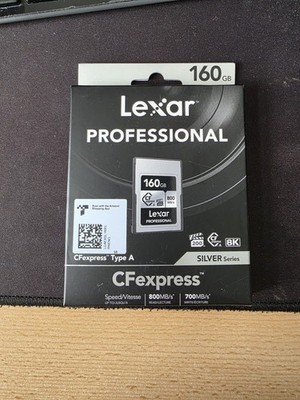 Lexar Professional SILVER Series CFexpress Typ A Karte 160GB,