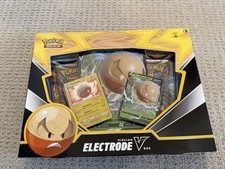 Image of Pokémon TCG Hisuian Electrode V Box Brand New and Factory Sealed