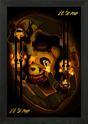 Five Nights at Freddy's Fan Kunst gerahmtes Wandbild Poster Leinwanddruck Bild