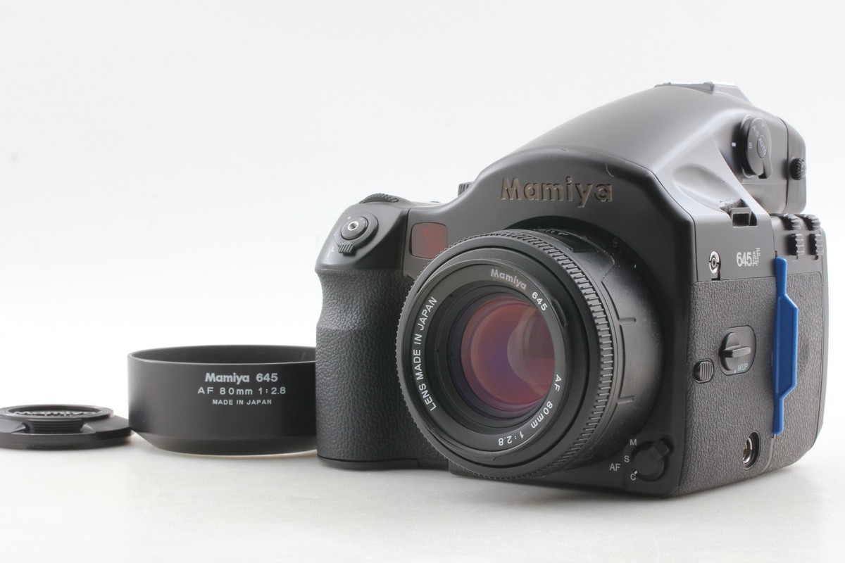 Mamiya マミヤ 645 AFD AF 80mm F2.8 Almost Unused] Mamiya 645 AF Film Camera + 80mm F2.8 Lens +