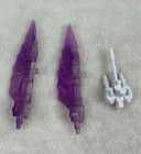 Transformers Accessories Lot Vintage G1 Blades Gun + Legacy Kickback Swords