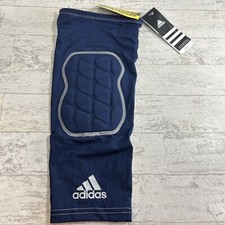 1- Size M NEW Adidas Techfit Climacool Ironskin Navy Blue Knee Sleeve Pad Leg