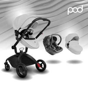white pram