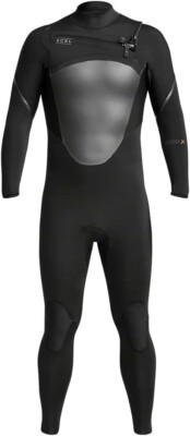 #ad XCEL Men#x27;s 4 3 AXIS X Chest Zip Wetsuit BLK Medium NWT LAST ONE $267.00