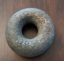 G9 Native American Mace Head/Donut Stone w/ Jackson COA - Artifact Arrowhead