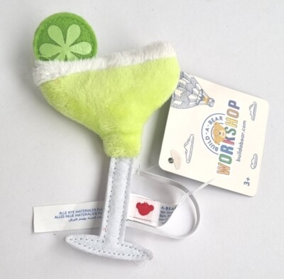 Sommer Handgelenk Getränk BUILD A BEAR Cocktail Margarita Plüsch Brandneu mit Etikett 