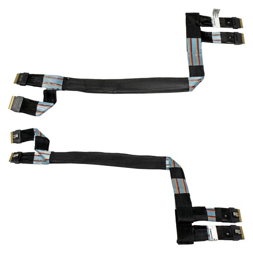 Dell 0W6N4M 2x SFF-8654 - 2x SFF8654 45cm NVMe Data Cable for R740 R740xd R940 - Picture 5 of 6
