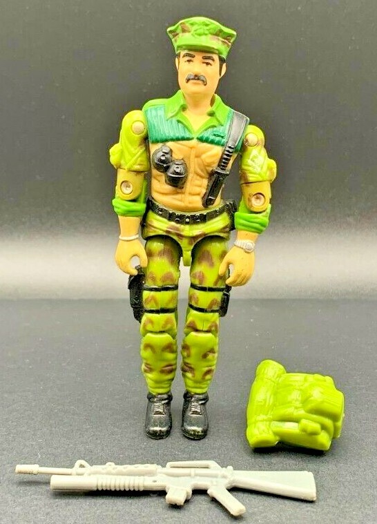 Vintage GI JOE 1986 - Leatherneck v1 - 100% Complete - ARAH