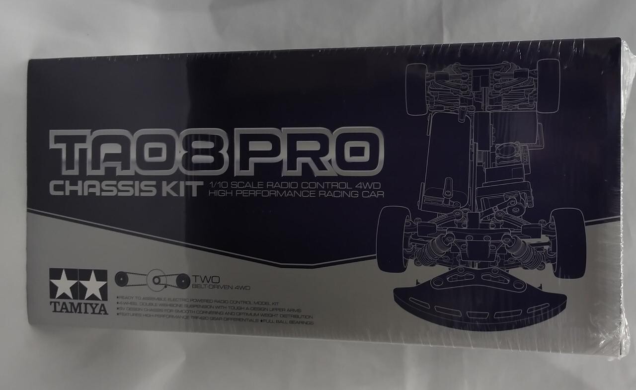 TAMIYA 1/10 TA-08 PRO RC Car Chassis Kit for Radio Control Racing