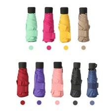 Super Mini Pocket Compact Umbrella Sun Anti UV 5 Folding Rain Windproof Travel