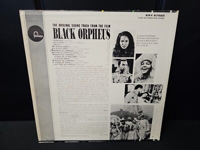BLACK ORPHEUS - Soundtrack - LP Vinyl Record Fontana / Mercury SRF