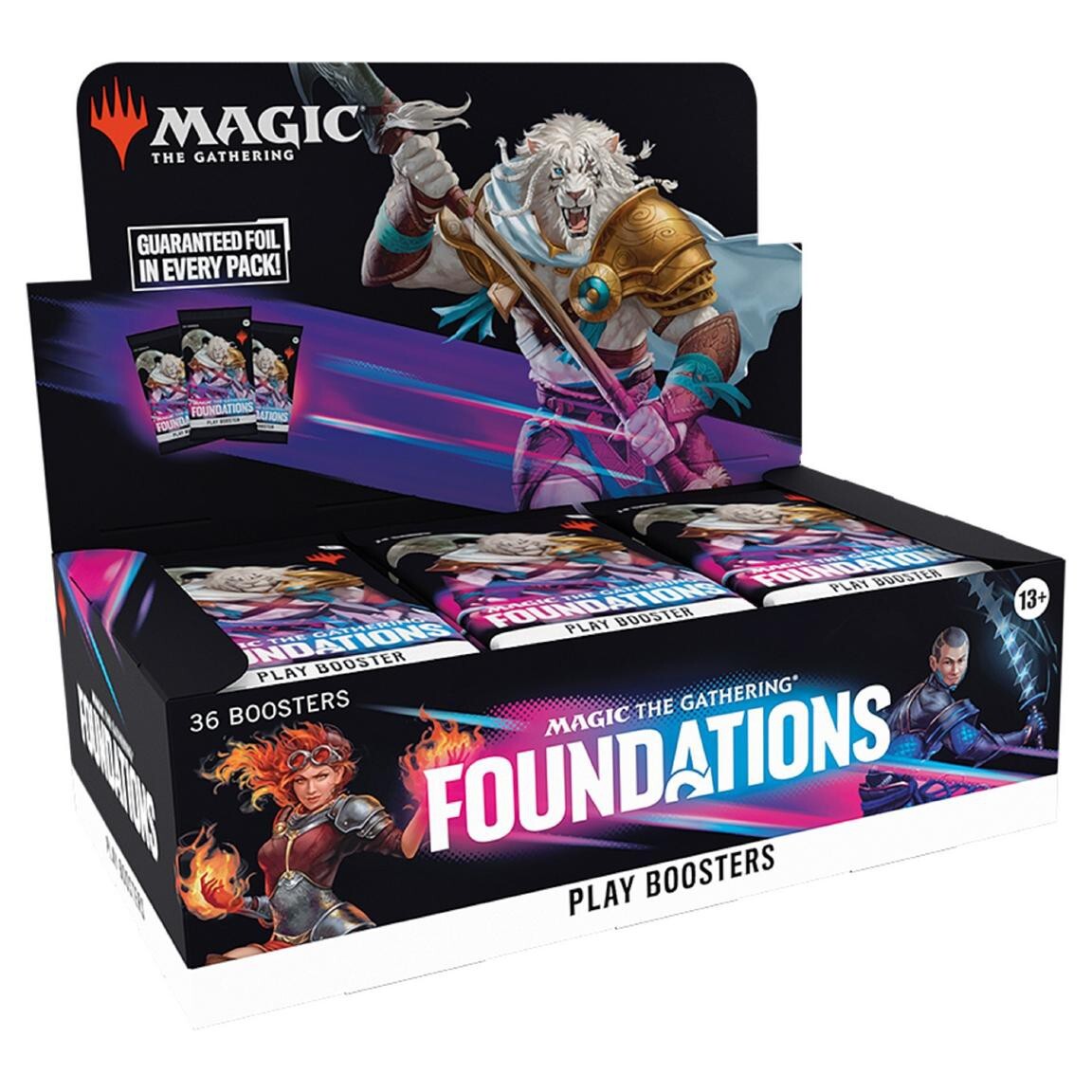 Magic the Gathering MtG Foundations PLAY Booster Box [36 Packs] | eBay