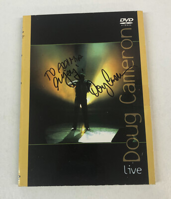 Doug Cameron Live (DVD) Signed / Autographed!