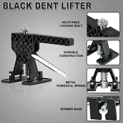 100PCS Paint-Friendly Dent Repair Kit Professional, DIY Body Repair Dent black - Picture 6 of 7