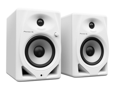 DM-50D-W White 5'' Compact Active Monitor Speaker (pair) - Pioneer DJ