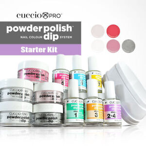 Cuccio Pro Pulver Politur Dip Set Acryl Nagel Dip System Starter Set Nagel Ebay