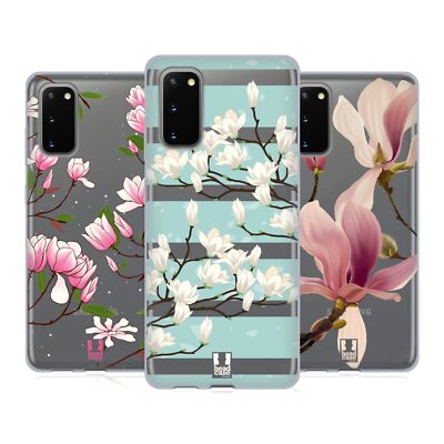 HEAD CASE DESIGNS MAGNOLIENBLÜTEN SOFT GEL HANDYHÜLLE FÜR SAMSUNG HANDYS 1