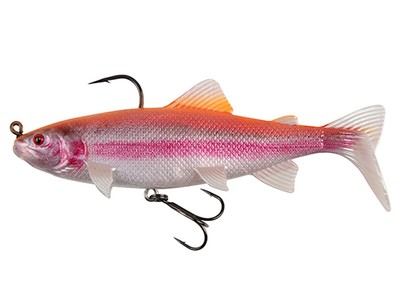 Fox Rage Replicant Wobble 10cm 20g UV Köder Gummifische Forelle