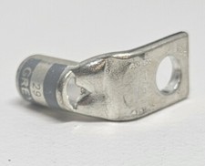 T&B / THOMAS AND BETTS / ABB 54140UB 4AWG GREY 1-HOLE 90DEG SB COMPRESSION LUG