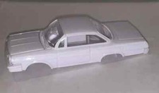 AUTO WORLD UNPAINTED THUNDERJET '62 CHEVY BELAIR SLOT CAR BODY